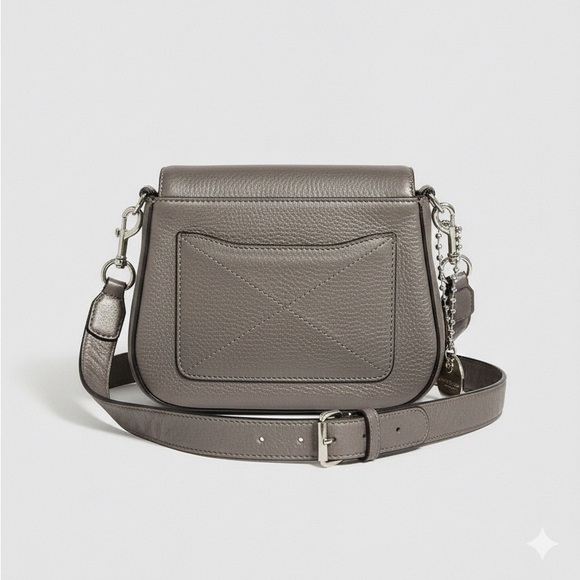 Marc Jacobs Charcoal Leather Crossbody Bag - Picture 3 of 17